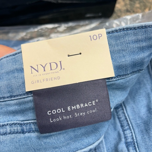 NYDJ Margot Girlfriend- Kingston jeans 👖 10 petite - Picture 5 of 6
